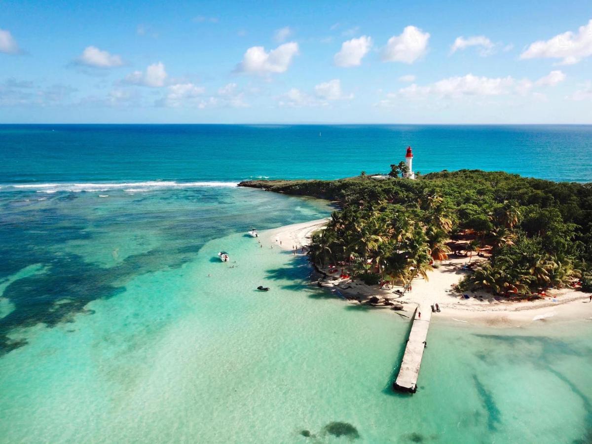Appartement Vue Mer Et Montagne A 100M De La Plage Le Gosier  Exterior foto